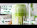 How to make 5 popular matcha drink recipes - Tenzo