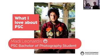 'What I love about PSC' our Bachelor of Photography student Madi talks about the course. screenshot 2
