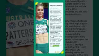 Eleanor Patterson , Australian High Jump Athelete ,  Diamond League Paris 2021 - 195 CM Done