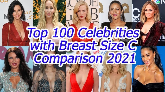 Top 100 Celebrities With Big Breasts (D Cup) Comparison 2021