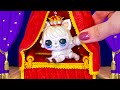 👑 Мой кот КОРОЛЬ  💖 Леплю МИНИ Аксессуары для КОШЕК 😍 FIMO Мастер класс Анна Оськина