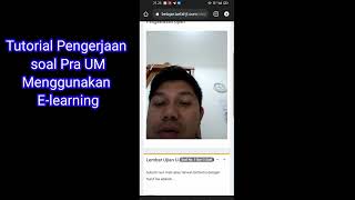 cara mengerjakan soal di E-learning