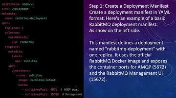 RabbitMQ Broker installation with containerisation technologies