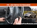 How to program a Nissan Frontier remote key fob 1998 - 2020