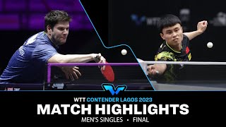 Dimitrij Ovtcharov vs Zhou Qihao | MS Final | WTT Contender Lagos 2023