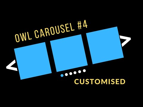 How To Create Custom Navigation and Dots in Owl Carousel : Owl Carousel Tutorial Part 4