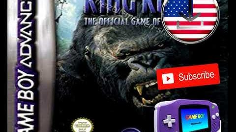✔️King Kong The Official Game of the Movie English Version (USA) Download Game Boy Advance Games