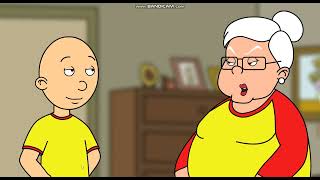 Caillou Calls Mrs. Hinkle Fat and gets Grounded (Template Style)