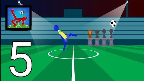 Stickman ragdoll soccer ⚽ Gameplay walkthrough part 5(iOS, Android) #gameplay#gaming#trending