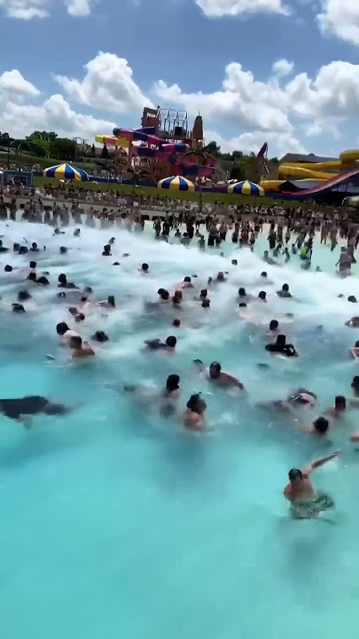 Poseidons rage wave pool at Mt. Olympus Waterpark! ￼