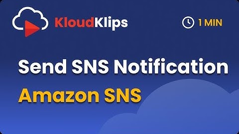 Publish and receive Amazon SNS notifications