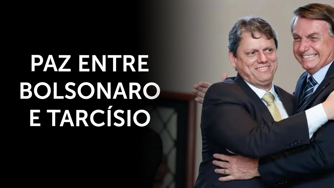Após tensão, Tarcísio promete lealdade a Bolsonaro | #osf