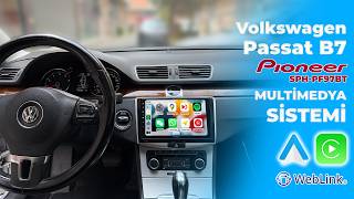 Volkswagen Passat B7 2011–2014 | CarPlay & Android Auto Destekli Pioneer Multimedya Montajı (22-047)