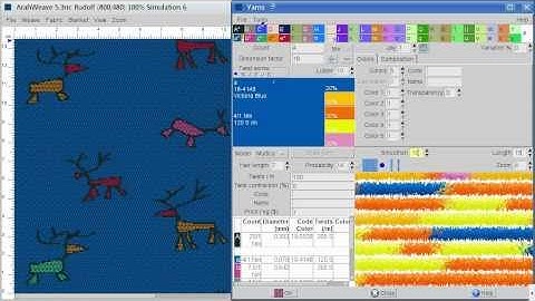 ArahWeave Chenille Yarn Simulation