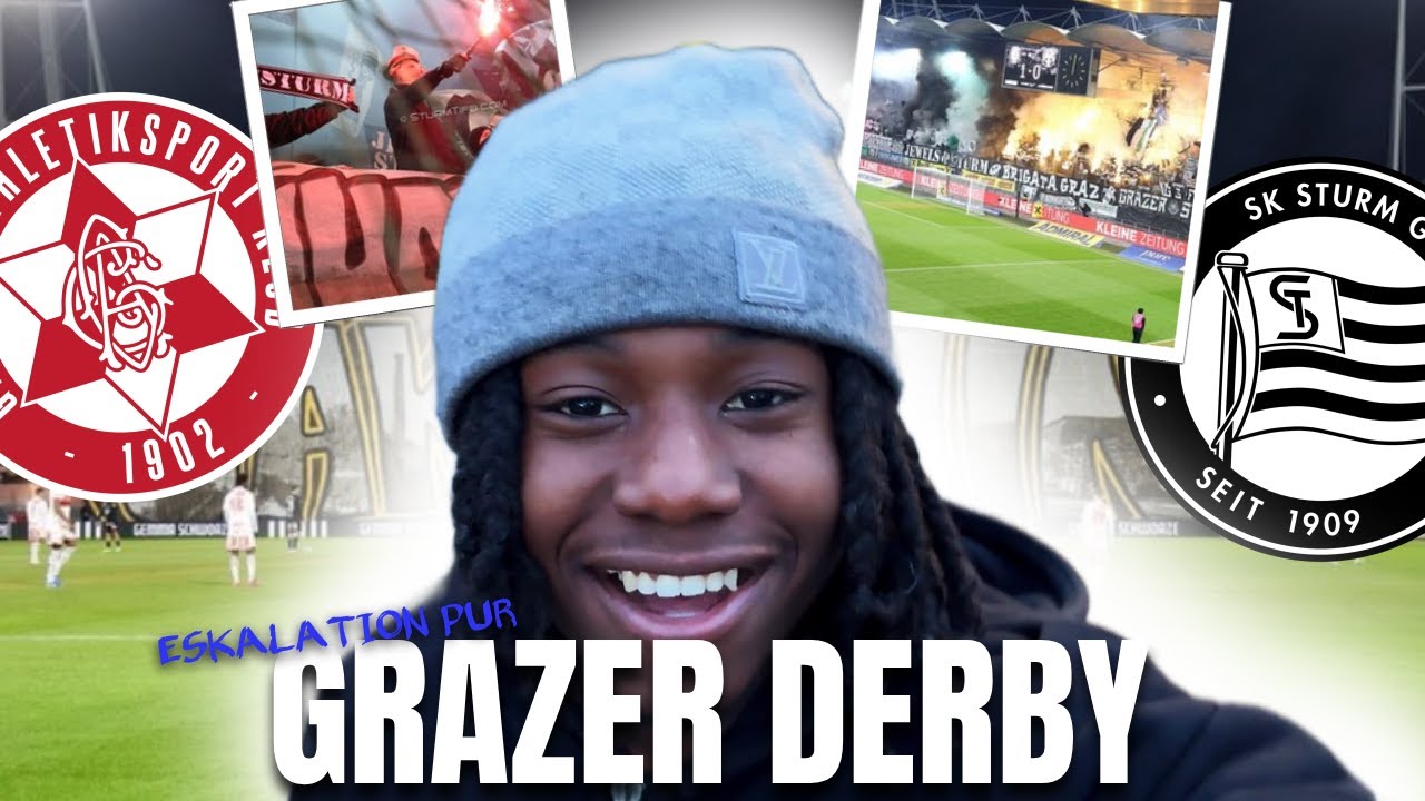 STURM GRAZ vs. GAK - DERBY STADIONVLOG🔥😱