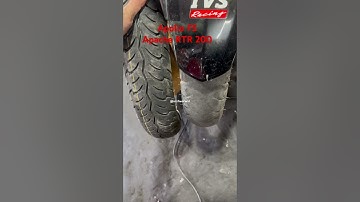 Apollo F5 front 100/80 Tyre Installation on Apache rtr 200 4v | Apollo S1 vs Apache Stock Tyre
