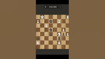 Chess.com | Daily Puzzle | 09/11/2025 #shorts #ytshorts