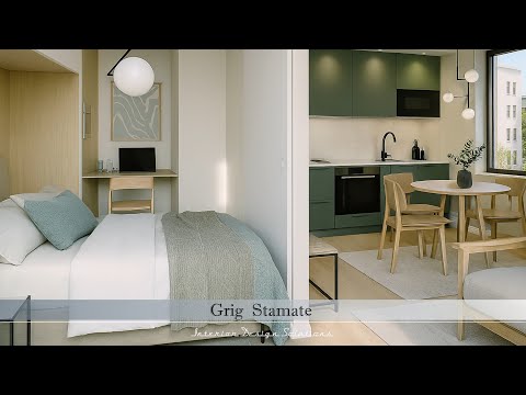 Small Space MAGIC: 50 Amazing Studio Apartment - Nordic Style