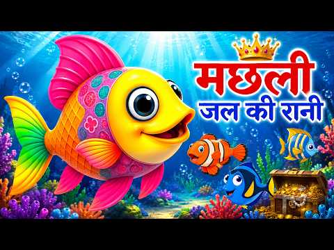 मछली जल की रानी है | Machli Jal Ki Rani Hai | Hindi Nursery Rhymes | Kids Songs | Aayu Rhymes