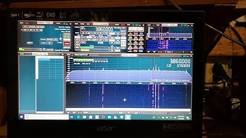 Sdr play  rsp1a reciever running the sdruno software