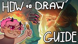 THE ULTIMATE DRAWING GUIDE (quick step-by-step & beginner friendly) screenshot 1
