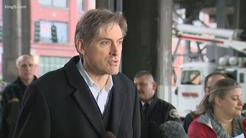 WSDOT gives Seattle tunnel update 2 days before closure