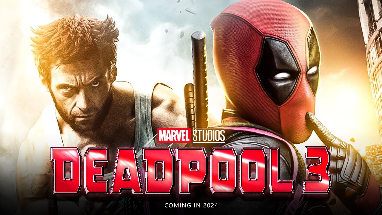 Marvel Deadpool 3 2024 Movie Poster Canvas in 2023