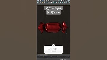 CG Toffee wrapping in 3ds max #christmas #holidays #animal #3dsmax