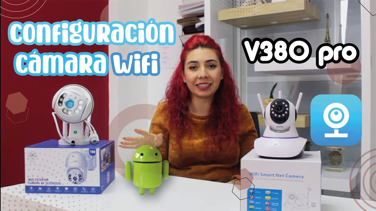 Configura la Foco Camara wifi Ip espía desde tu celular con la aplicación  V380 Pro 