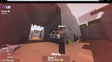 Krunker.io  Run N Gun Gameplay