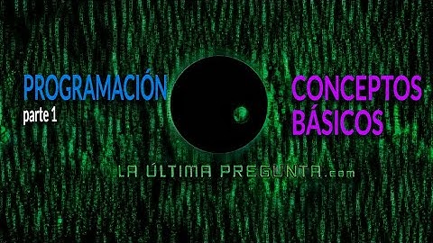 Introducción a la programación. Parte 1