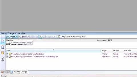 Visual Studio 2008 Solution Setup