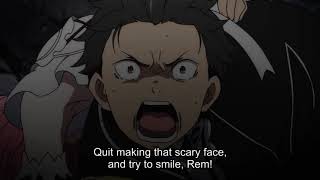 Re:Zero Rem screams at subaru ENG SUB