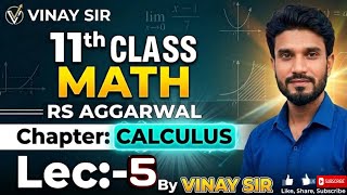 11th class math RS.Aggarwal chapter:-calculus #video #Lec:-5#mathbooksolution #education#subscribe