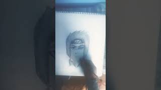 I draw SASUKE UCHIHA |anime naruto ytshorts shortsartdrawings