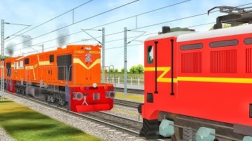 Loco Failed of Freight Python in MSTS Open Rails Indian Railways