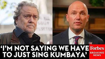 Spencer Cox Pushes Back Against Steve Bannon