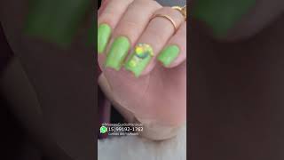 inspiração esmaltação verde manicure e pedicure