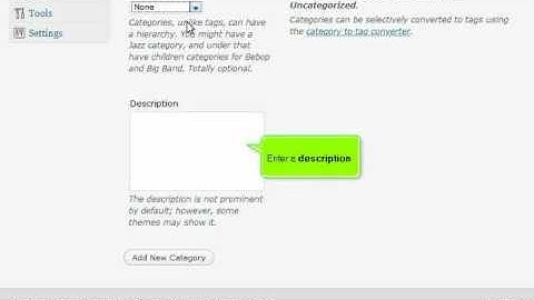 WebHosting Break Presents: Managing Categories in WordPress