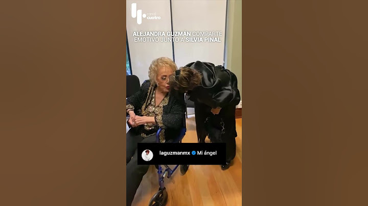 El emotivo video de Alejandra Guzmán y Silvia Pinal