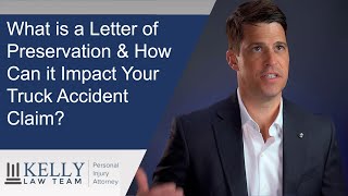 Phoenix Truck Accident Attorney Explains What a Letter of Preservation is and Why its Important by Kelly Law Team 37 views 1 year ago 3 minutes, 1 second