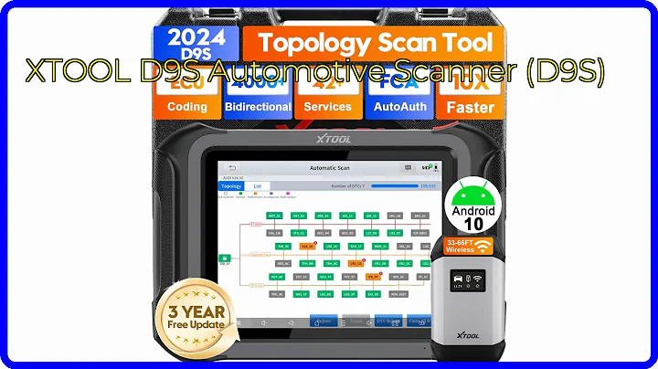 REVIEW (2025): XTOOL D9S Automotive Scanner (D9S). ESSENTIAL details.