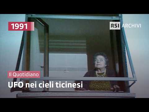 UFOs in the Ticino Skies (1991) | Il Quotidiano | RSI Archives