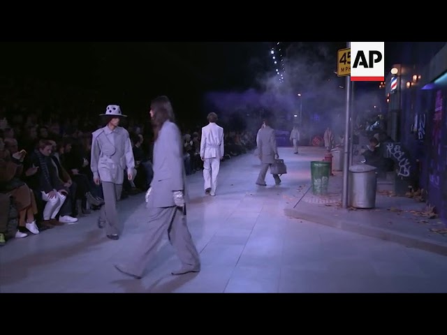 Vuitton's Abloh celebrates Michael Jackson in Paris menswear 