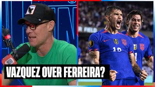 Should Brandon Vazquez start over Jesús Ferreira for USMNT? | SOTU