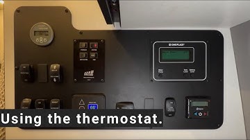 How To Use The Rixen Thermostat on a 1st Gen RoamRig Power System