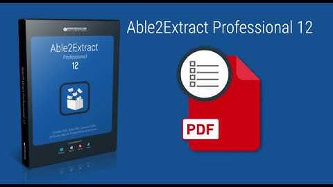 Able2Extract Professional 12: All-In-One PDF Tool with Form Filler & Editor, Bates Numbering & More