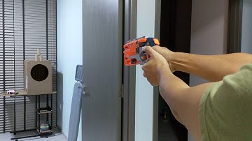 Nerf Zombie Strike Hammershot Test Fire.