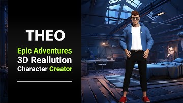 Introducing Theo  - The 3D Character Adventure for Character Creator 4 and Unreal Engine 5