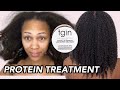 TGIN Miracle Repair Protein Treatment | Strengthen &amp; Repair My Dry Natural Hair With Me